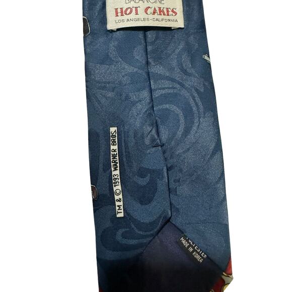 Balancine Looney Tunes Car Driving Taz Bugs Bunny Daffy Yosemite Sam Necktie - Picture 5 of 8